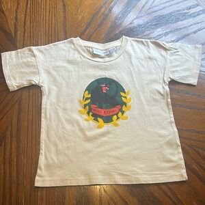 Mini Rodini 4-5 years panther logo t shirt